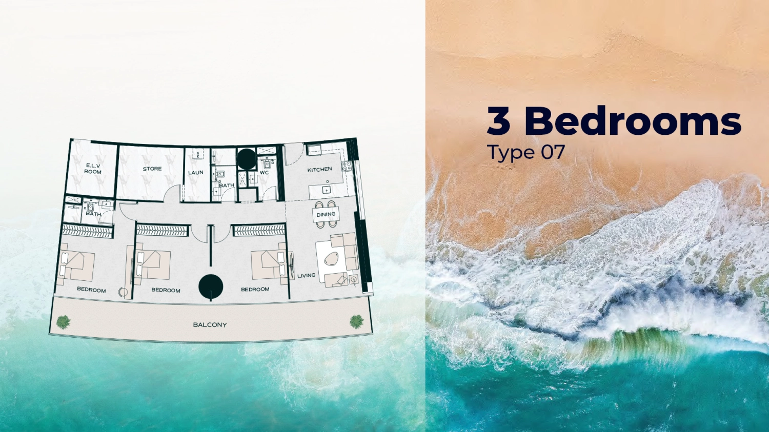 3 BR - Type A